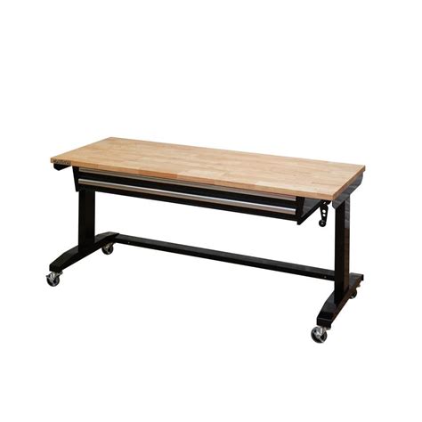 husky workbench with adjustable height